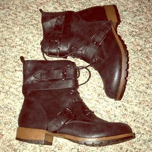 Combat boots-short